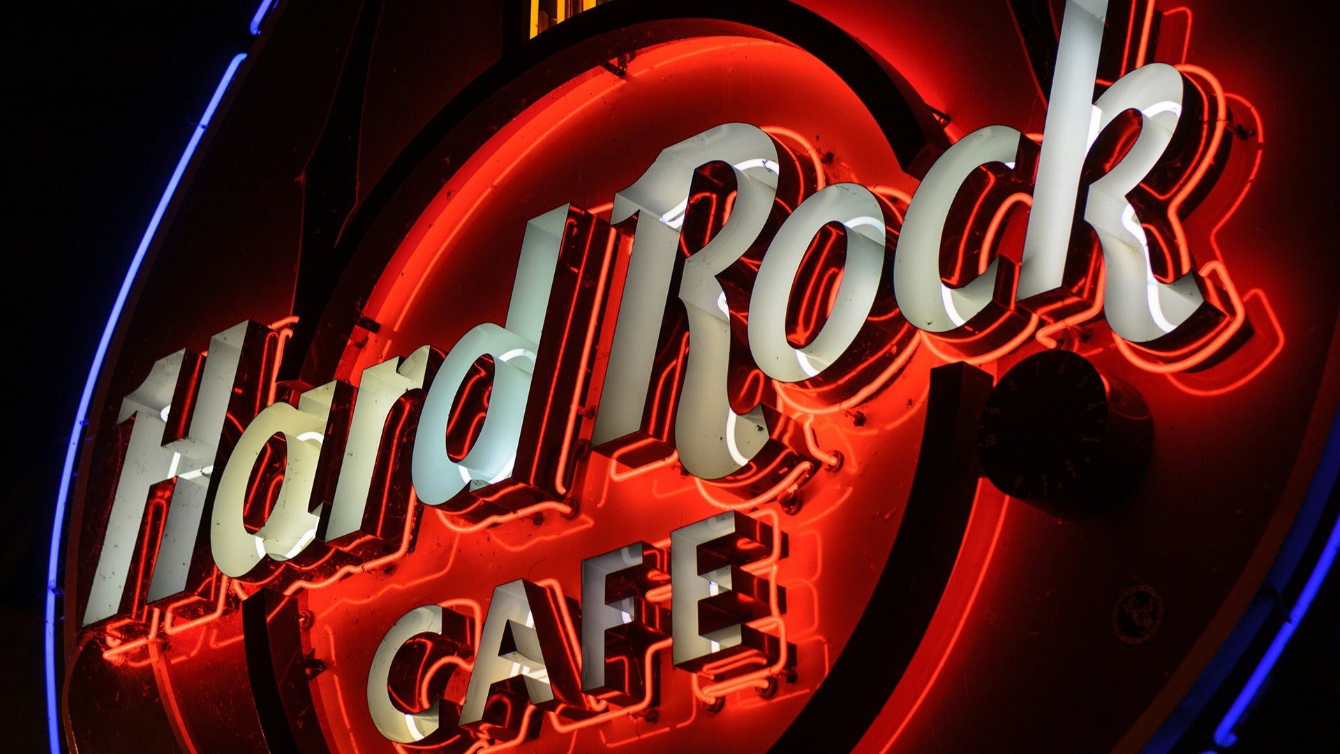 signage of hard rock cafe