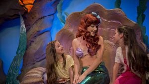 princess ariel meeting and greeting kids