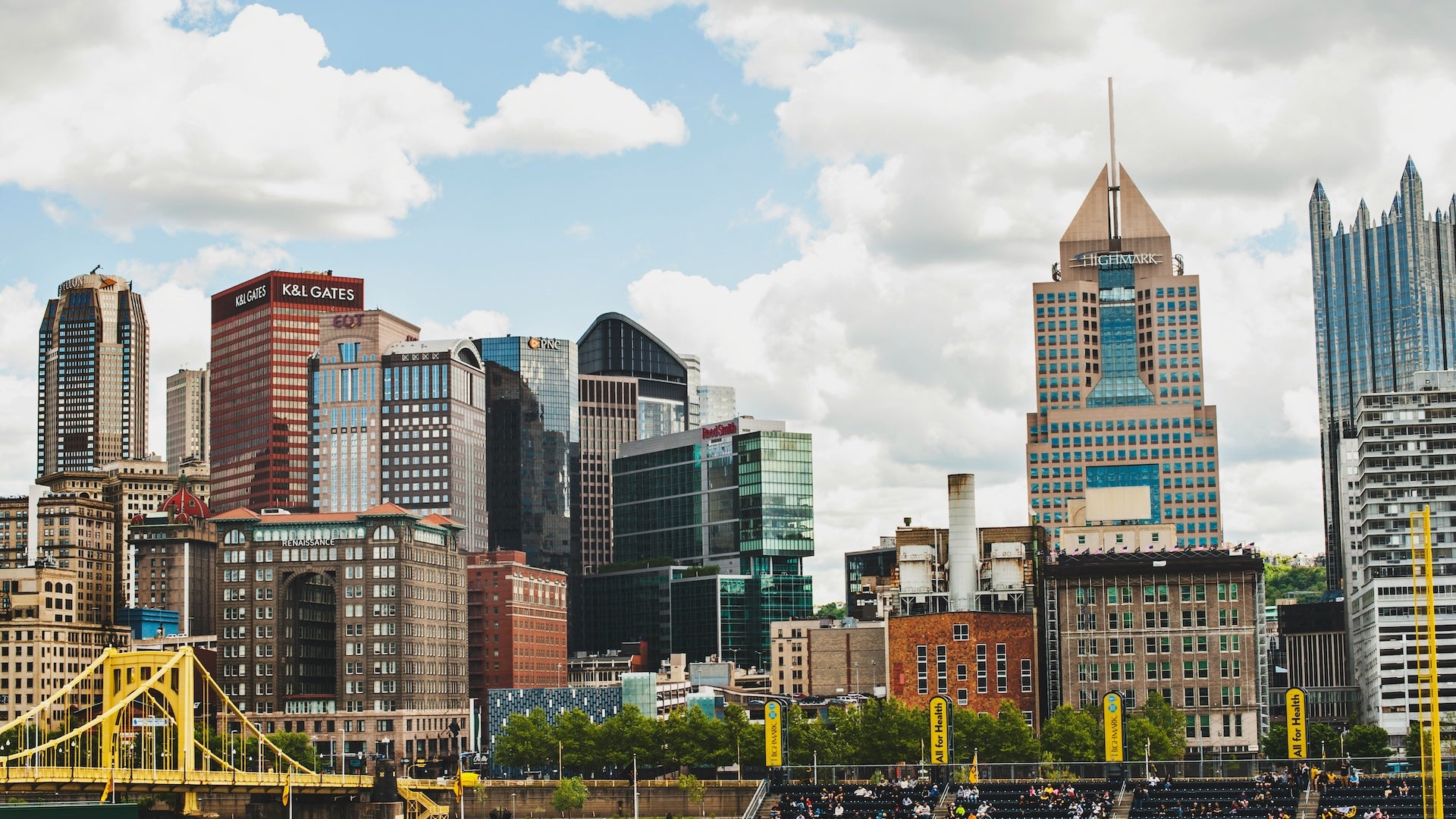 Downtown skyline of Pittsburgh