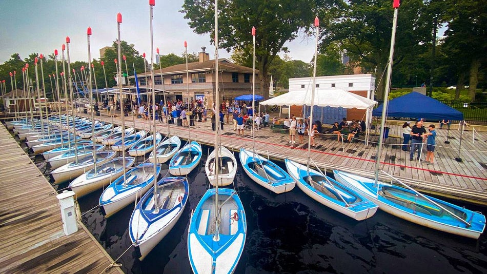 an image of a bunch of boats docked